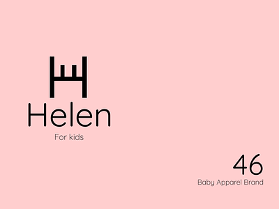 Baby Apparel Brand Daily logo challenge day 46 baby apparel brand dailylogochallenge dailylogodesign