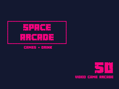 Video Game Arcade Daily logo challenge day 50 dailylogochallenge dailylogodesign video game arcade