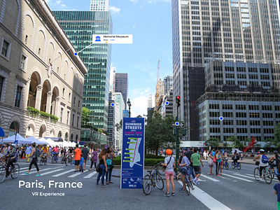 Virtual Reality Street View of Paris Daily UI 73