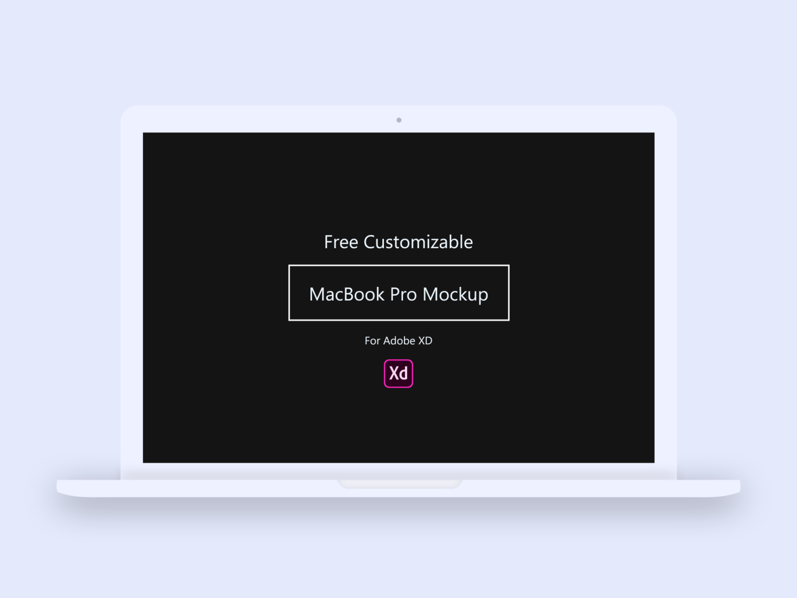 Download Free Macbook Pro Clay mockup for Adobe XD Download free by ...