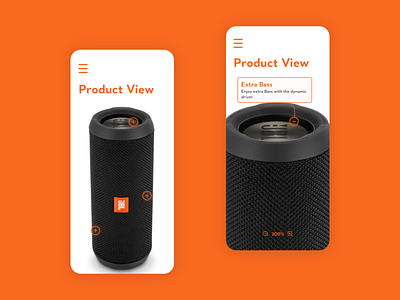 Product Tour Daily UI 95 | Product callout view UI