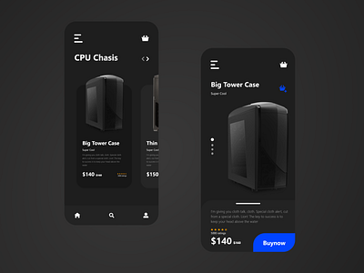 Currently In-Stock e-commerce app UI design Daily UI day 96