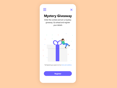 Giveaway Daily UI 97 | Offer Giveaway UI design