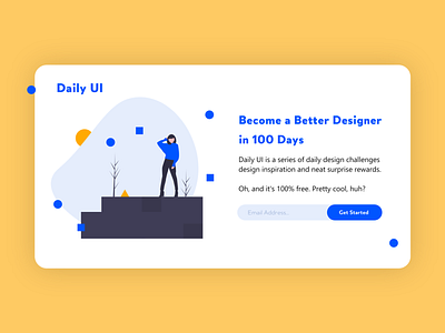 Daily UI landing page Redesign Daily UI challenge #100 daily ui landing page dailyui dailyuichallenge landing design landing page landing page design landingpage redesign redesign concept