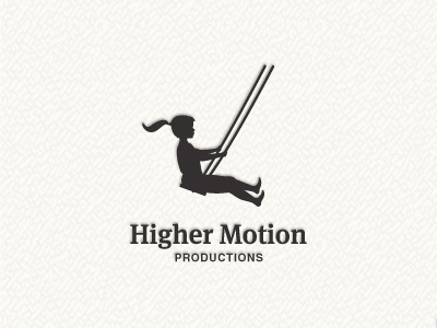 Higher Motion girl logo motion move production swing up video