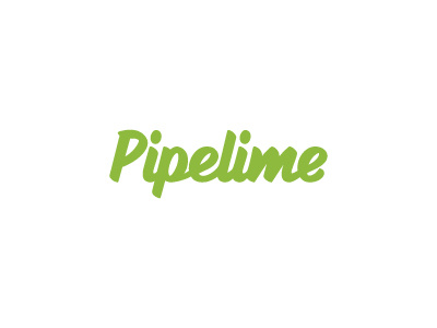Pipelime fresh green wordmark