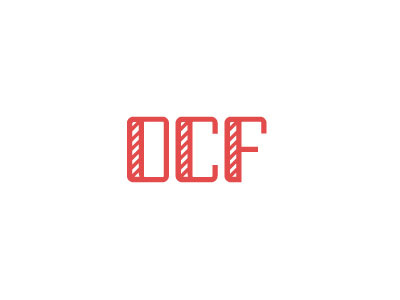 OCF logo wordmark