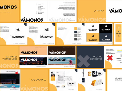 Manual de identidad - Vámonos Agencia branding branding agency branding and identity design logo