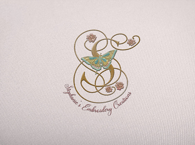 STEPHANIES EMBROIDERY CREATIONS logo logodesign logos