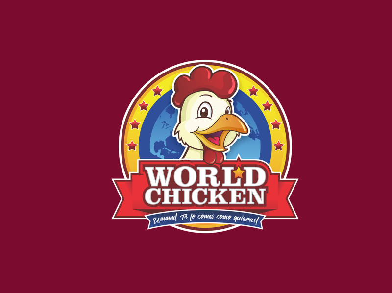 World Chicken by Santos Jepse Sánchez Martinez on Dribbble