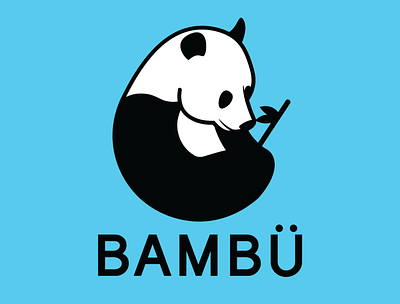 Daily Logo Challange 3/50 BAMBU/Panda branding dailylogochallenge design illustration illustrator logo panda panda logo vector