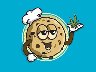 Stoner Cookie branding character cookie illustration illustrator vector
