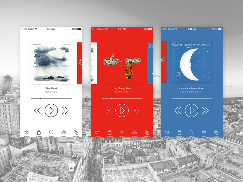 Music Player player music ui daily dailyui