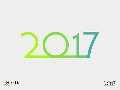 2017 2017 branding composition illustration