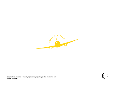 Bliss Airline branding design flat graphic icon illustrator logo ui vector