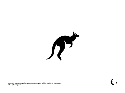 Kangaroo branding design flat graphic icon illustrator logo ui vector