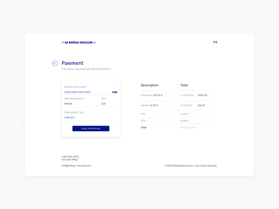 Payment & Order Summary UI