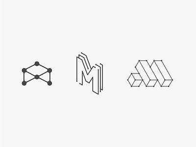 Final Three M Icons for Maxa AI