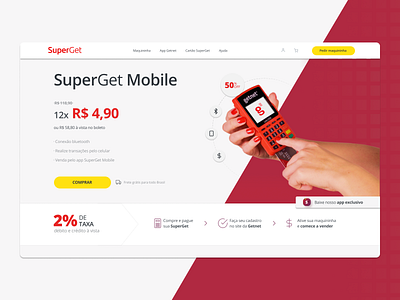 SuperGet Mobile Redesign