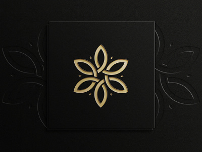 Luxury Logo Mockup | Gold Foil | Letterpress Effects