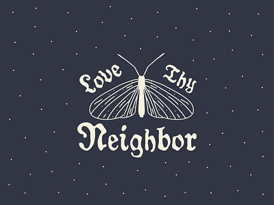 Love Thy Neighbor blacklivesmatter butterfly design freedom graphicdesign illustrate illustration lettering nojusticenopeace visual design