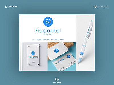 Dental Clinic Branding adobe illustrator brandin creative design logo vector