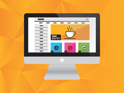 Web Design Icon colors icon orange vibrant web design website design