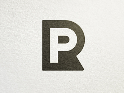 RP Monogram logo logo design monogram rp