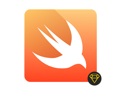 Swift Icon with sketch 3 - free download