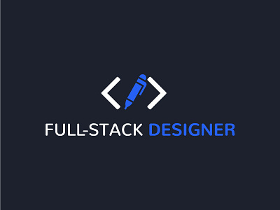 FullStack Designer designer dev fullstack logo uidesign uxdesign webdesigner