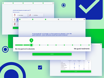 Online Survey Platform design form design survey ui user interface ux web design
