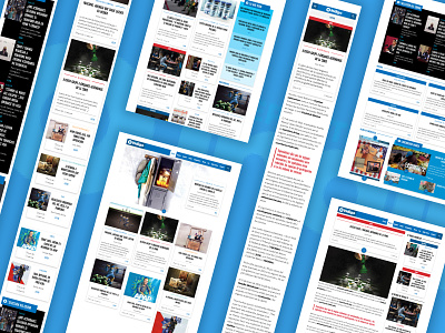 News site - Reporte Indigo design news site newspaper ui user interface ux web design wordpress theme