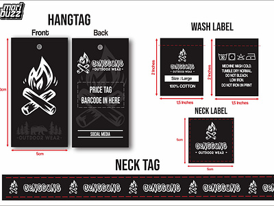 Tech Pack Label