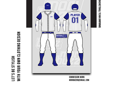 Baseball Uniform Design Template (3·2 Designs) by Brandon Lamarche on  Dribbble