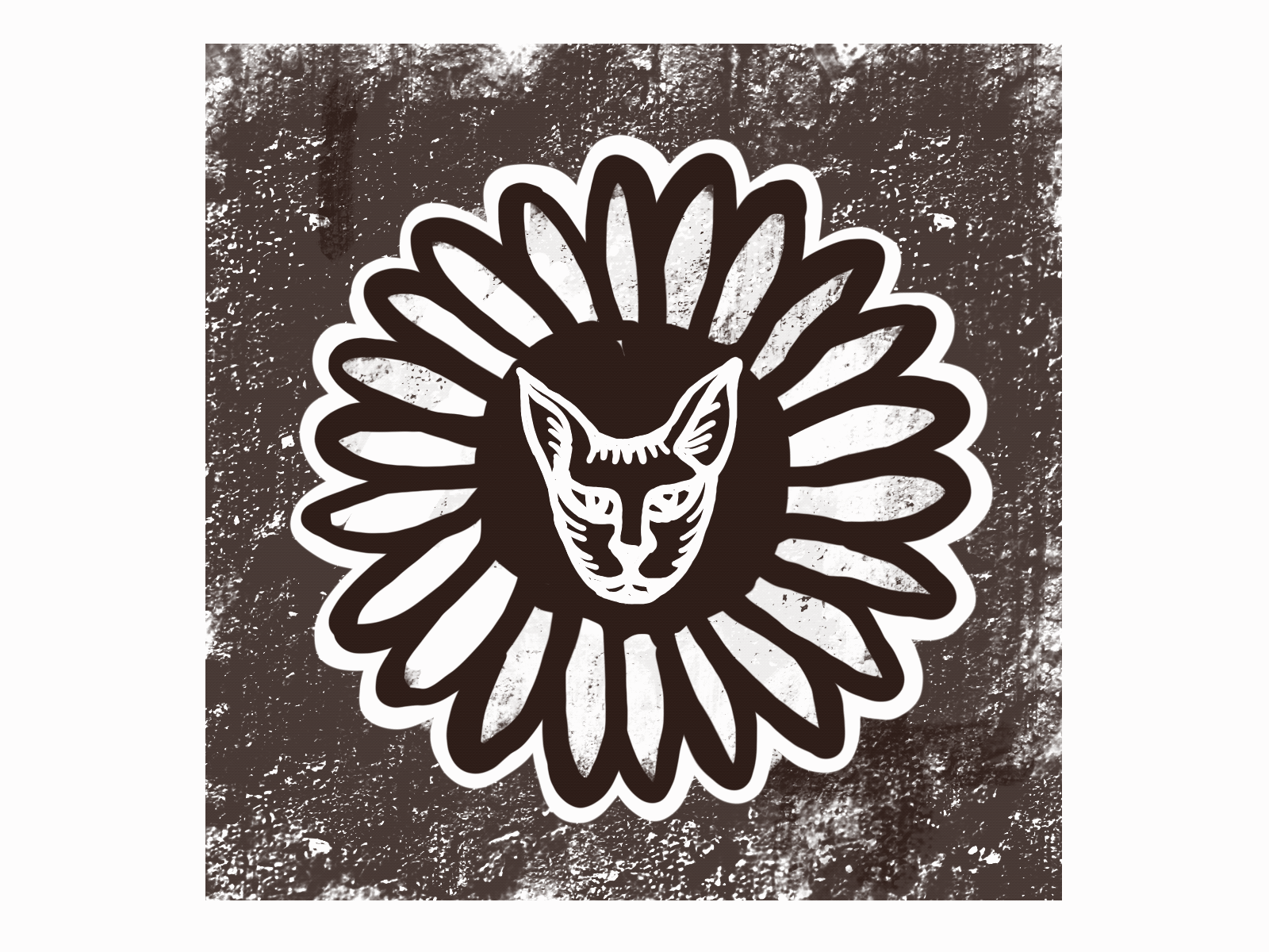Sunflower Ashes Music Band Logo animation branding digital illustration grunge texture illustration logo logo design logo designer music band