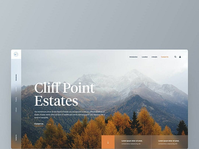 Country Estate Web design