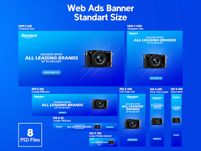 Web Ads Banner Stardart Size ads banner ads design templatedesign templates web ads