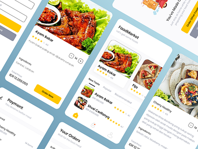 Food Apps Store branding ui