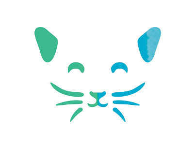 Valkiria PetShop animal cat color identity logo pet shop