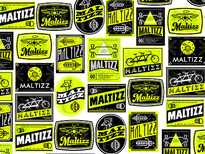 Maltiz Labels custom illustration label type