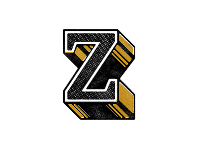 Z 36daysoftype adobe colours custom dribbble expression illustration illustrator instagram letter lettering type