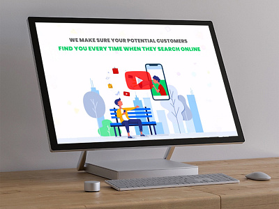 Digital Marketing Motion Graphics animation company profile explainer video