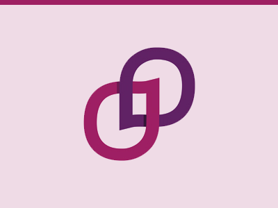 Social Mark branding chat design flat interact logo mark purple social talk