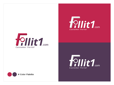 Job Logo branding design flat illustration illustrator logo minimal typography vector