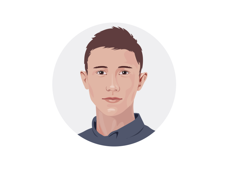 Vector portrait by Sue Ai on Dribbble