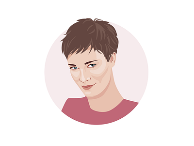 Vector portrait