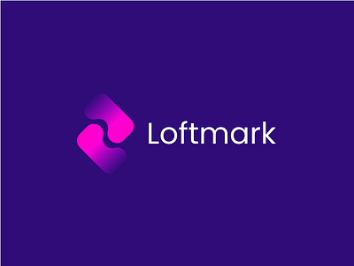 Logo Loftmark brandmark business card design design designer illustration logo logodesigner logomark logotype ui лого логотип