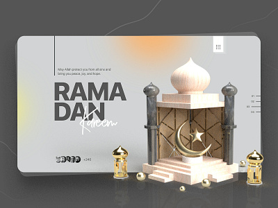 Ramadan Kareem Event Landing Page Exploration