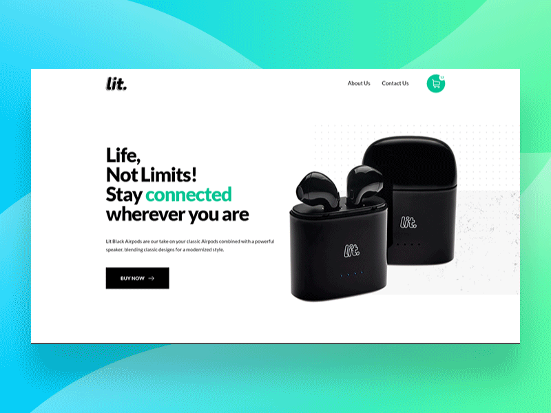 Product Landing Page