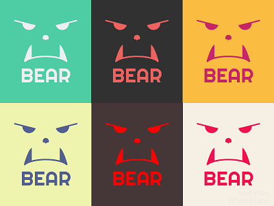 Bear Logo Concept Art